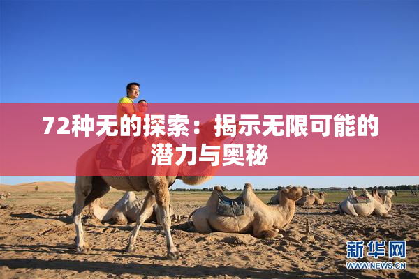72种无的探索：揭示无限可能的潜力与奥秘