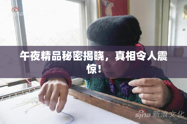 午夜精品秘密揭晓，真相令人震惊！