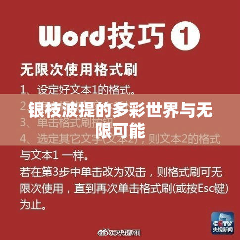 银枝波提的多彩世界与无限可能