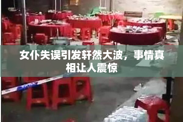女仆失误引发轩然大波，事情真相让人震惊
