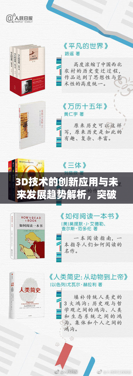 3D技术的创新应用与未来发展趋势解析，突破传统界限