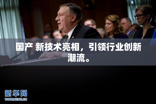 国产 新技术亮相，引领行业创新潮流。