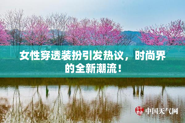 女性穿透装扮引发热议，时尚界的全新潮流！