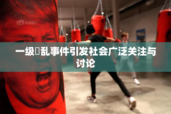 一级婬乱事件引发社会广泛关注与讨论