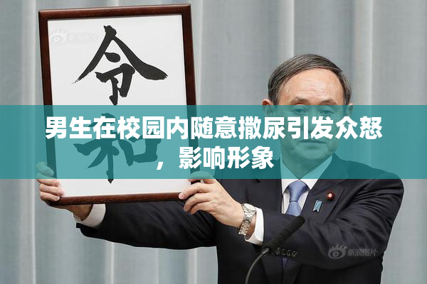 男生在校园内随意撒尿引发众怒，影响形象