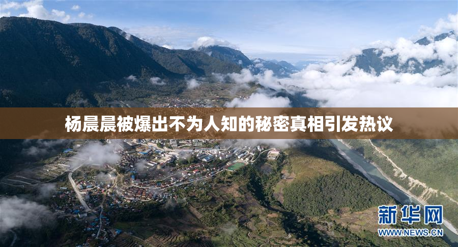 杨晨晨被爆出不为人知的秘密真相引发热议