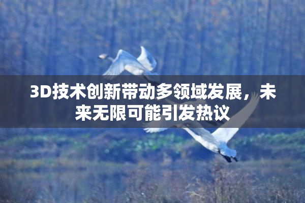 3D技术创新带动多领域发展，未来无限可能引发热议