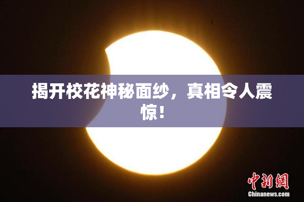 揭开校花神秘面纱，真相令人震惊！