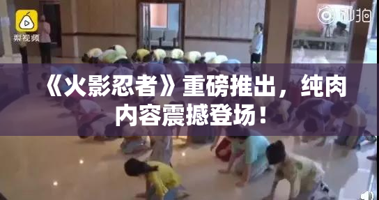 《火影忍者》重磅推出，纯肉内容震撼登场！