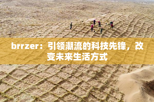 brrzer：引领潮流的科技先锋，改变未来生活方式