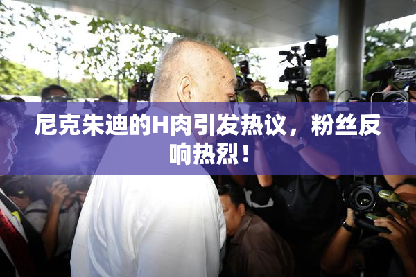 尼克朱迪的H肉引发热议，粉丝反响热烈！