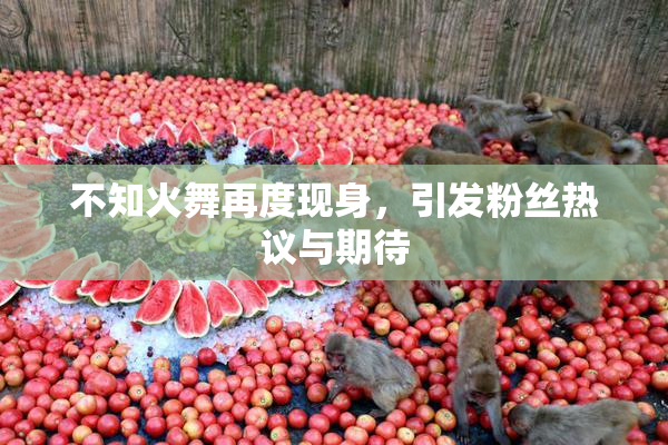 不知火舞再度现身，引发粉丝热议与期待