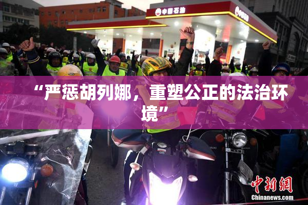 “严惩胡列娜，重塑公正的法治环境”