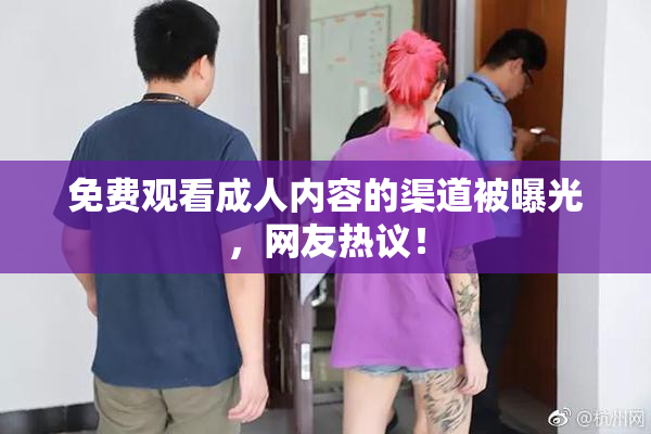 免费观看成人内容的渠道被曝光，网友热议！
