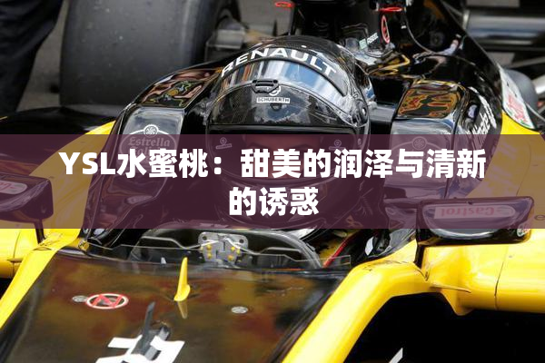 YSL水蜜桃：甜美的润泽与清新的诱惑