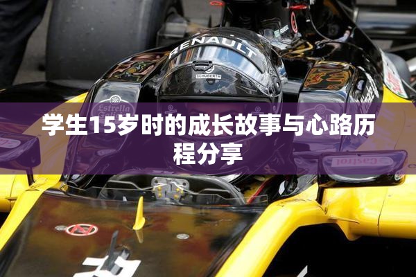 学生15岁时的成长故事与心路历程分享