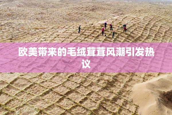 欧美带来的毛绒茸茸风潮引发热议