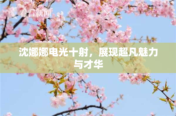 沈娜娜电光十射，展现超凡魅力与才华
