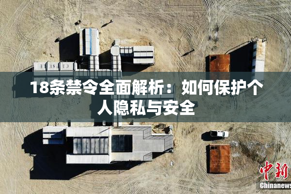 18条禁令全面解析：如何保护个人隐私与安全