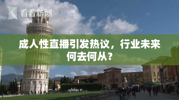 成人性直播引发热议，行业未来何去何从？