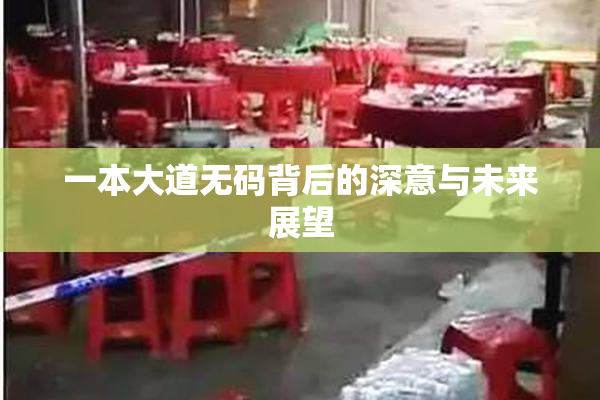 一本大道无码背后的深意与未来展望
