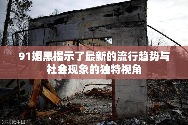 91媚黑揭示了最新的流行趋势与社会现象的独特视角
