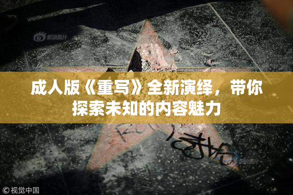 成人版《重写》全新演绎，带你探索未知的内容魅力
