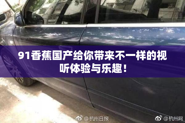 91香蕉国产给你带来不一样的视听体验与乐趣！