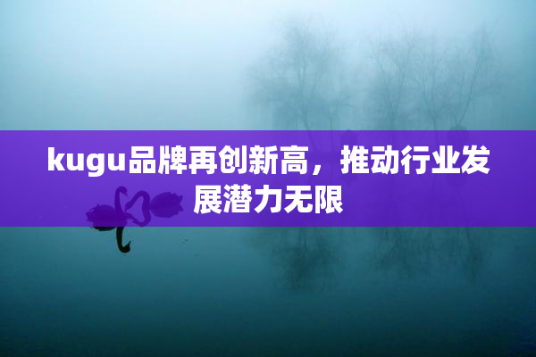 kugu品牌再创新高，推动行业发展潜力无限