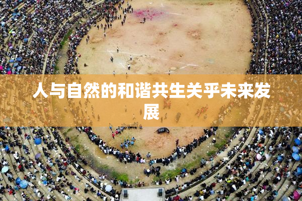 人与自然的和谐共生关乎未来发展