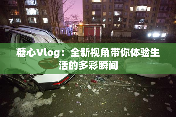 糖心Vlog：全新视角带你体验生活的多彩瞬间
