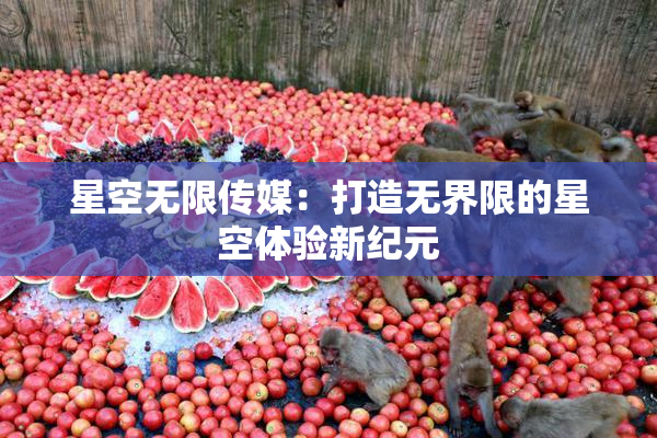 星空无限传媒：打造无界限的星空体验新纪元