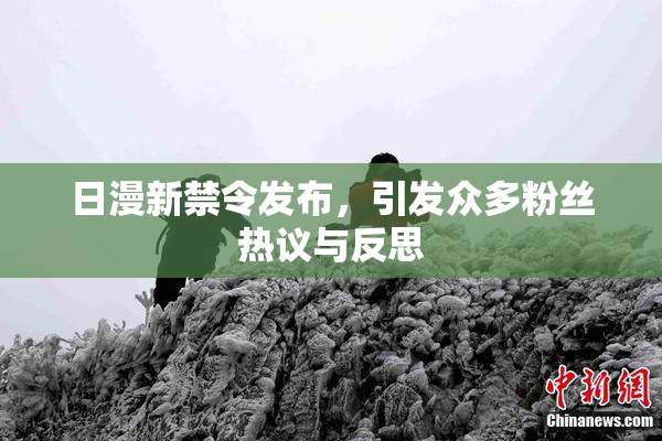 日漫新禁令发布，引发众多粉丝热议与反思