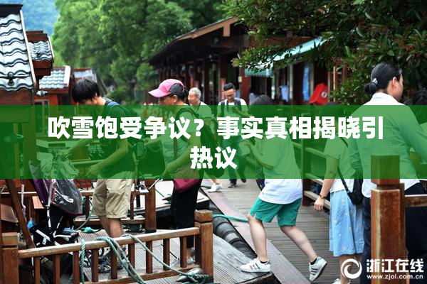 吹雪饱受争议？事实真相揭晓引热议
