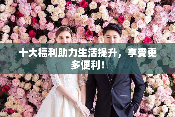 十大福利助力生活提升，享受更多便利！