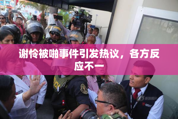 谢怜被啪事件引发热议，各方反应不一