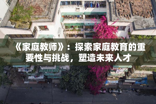 《家庭教师》：探索家庭教育的重要性与挑战，塑造未来人才
