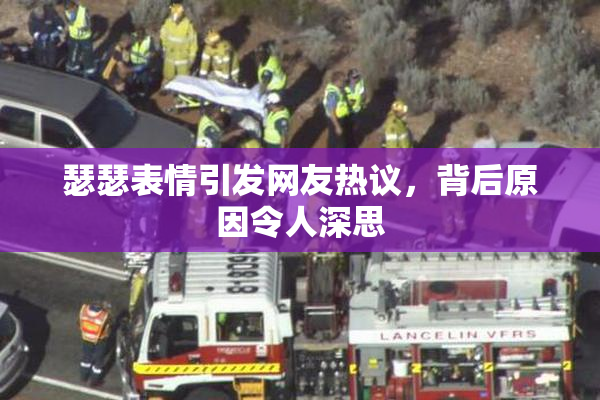瑟瑟表情引发网友热议，背后原因令人深思