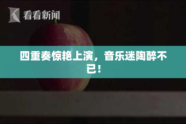 四重奏惊艳上演，音乐迷陶醉不已！