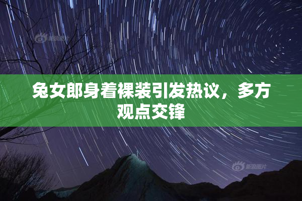 兔女郎身着裸装引发热议，多方观点交锋