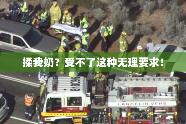揉我奶？受不了这种无理要求！