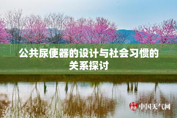 公共尿便器的设计与社会习惯的关系探讨