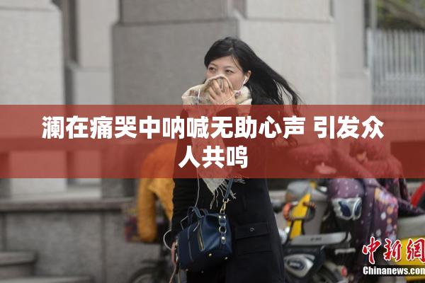 澜在痛哭中呐喊无助心声 引发众人共鸣