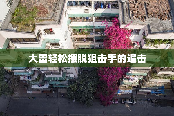 大雷轻松摆脱狙击手的追击