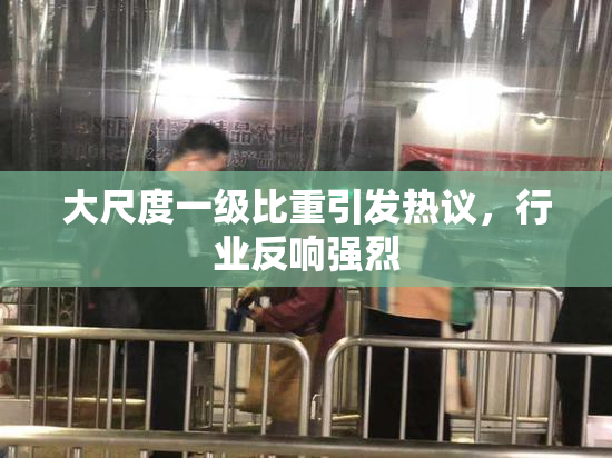 大尺度一级比重引发热议，行业反响强烈