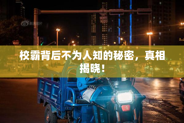 校霸背后不为人知的秘密，真相揭晓！