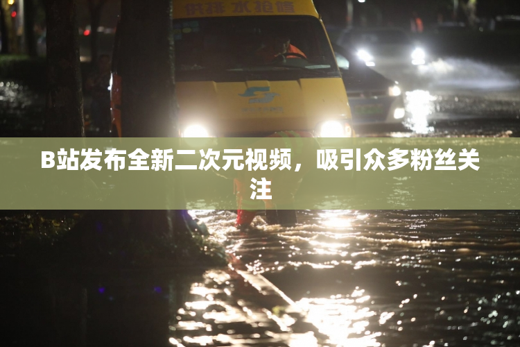 B站发布全新二次元视频，吸引众多粉丝关注