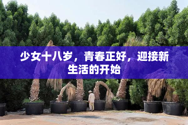 少女十八岁，青春正好，迎接新生活的开始