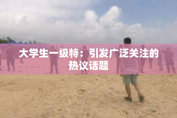 大学生一级特：引发广泛关注的热议话题