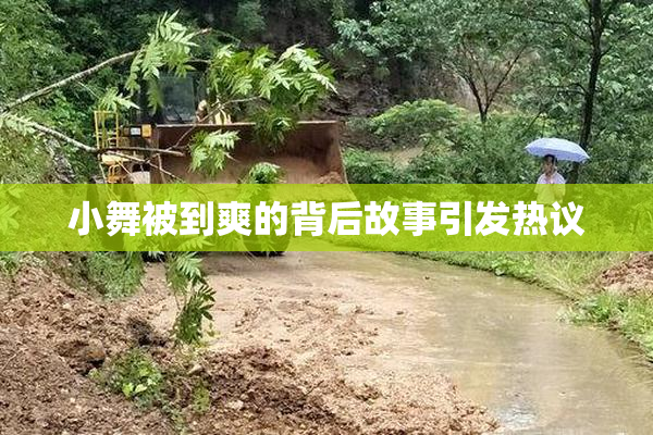 小舞被到爽的背后故事引发热议